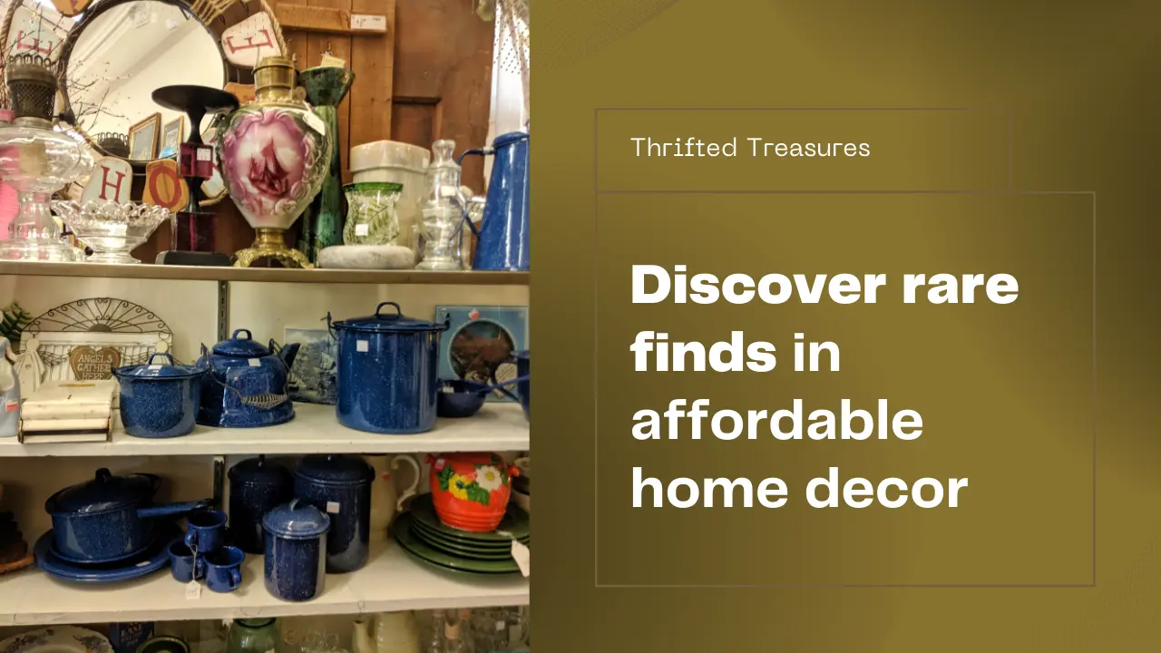 Online Thrift Store for Home Decor – Rare & Affordable!