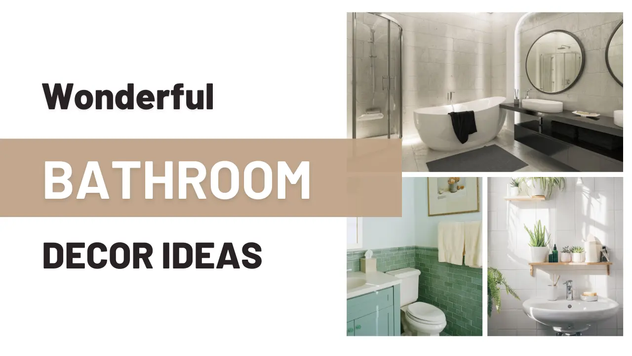 Wonderful Bathroom Decor Ideas to Transform Your Space Now